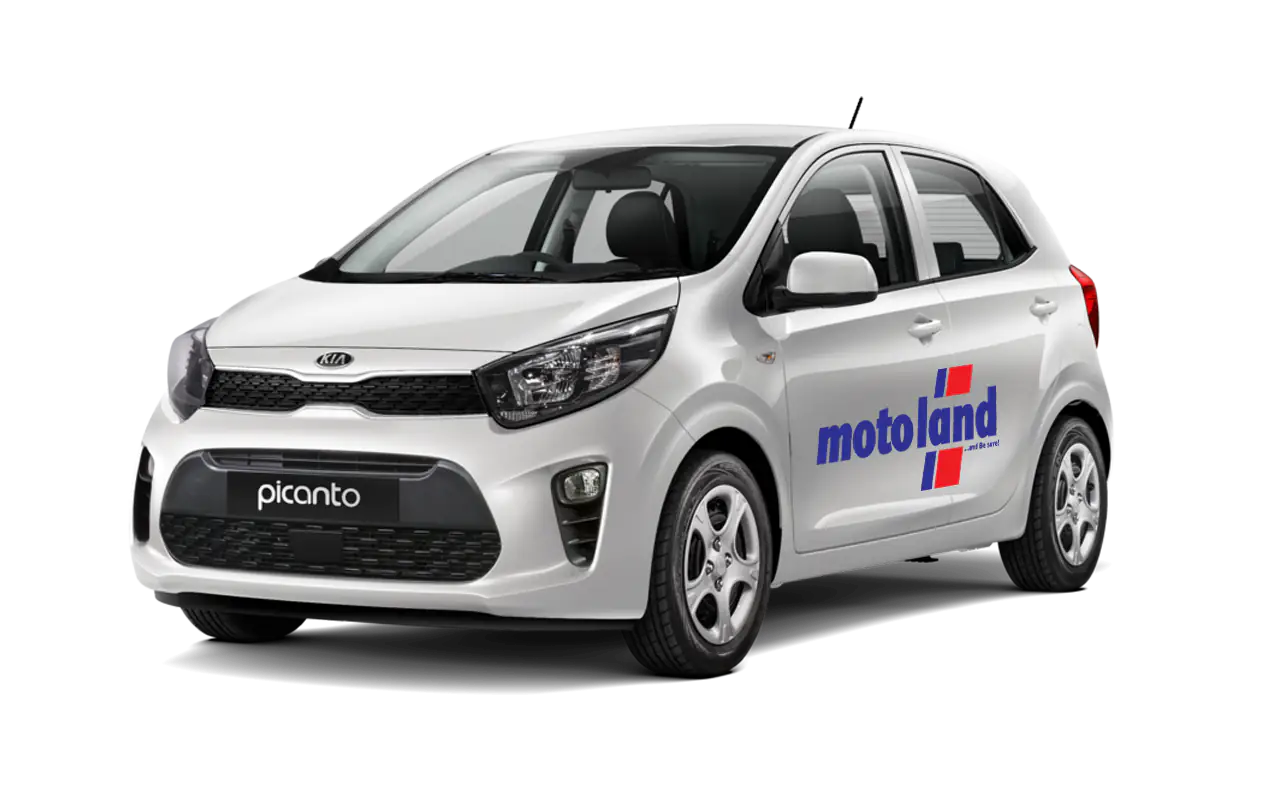 kia picando car from Motoland in Leros