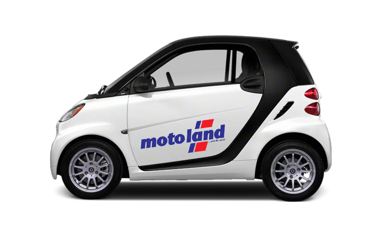 Smart car from Motoland in Leros
